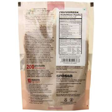 24 Mantara 24 Mantra Organic Fenugreek Methi - 7 Ounce ,, ()