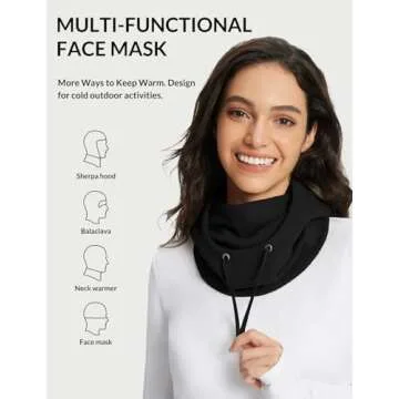 Baleaf Thermal Fleece Balaclava for Winter Sports and Activities