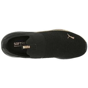 PUMA Women's Softride Pro Echo Slip-on Molten Metal WN's Sneaker