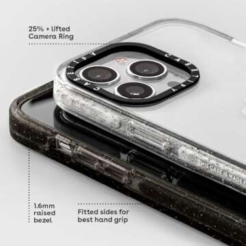 CASETiFY Impact Case for iPhone 12 Pro Max - You are Exactly - Clear Black