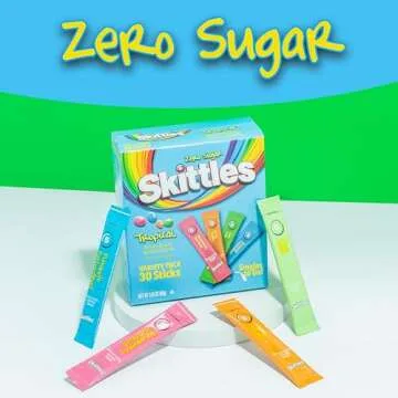 Skittles Singles To Go Tropical Variety Pack - Flavorful Hydration
