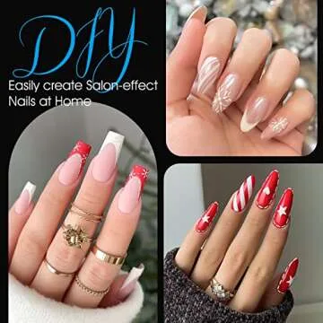 Gelike Soft Gel Nail Tips Kit - 240pcs Natural Extensions