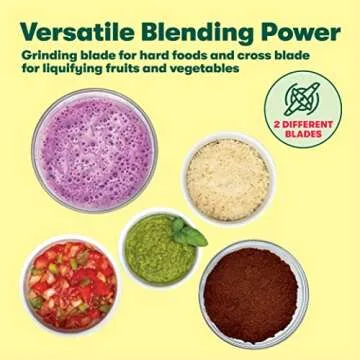 BELLA Personal Size Rocket Blender for Smoothies and Protein Shakes, Portable Juice Maker and Mini Food Processor and Grinder, 12 Piece, BPA Free Accessories, 240 W, Stainless Steel