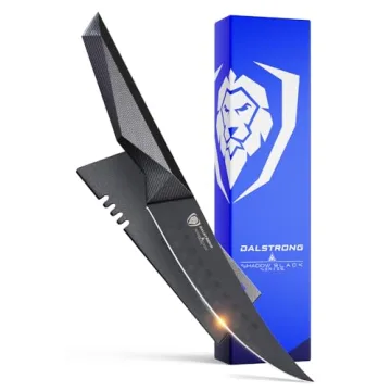 Dalstrong 6 Inch Fillet Knife - Shadow Black Series with Sheath - Precision Meat Boning Knife