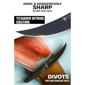 Dalstrong 6 Inch Fillet Knife Shadow Black Series