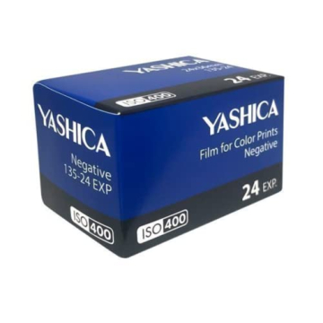 YASHICA MF-1 Lavender 35mm Film Camera Set
