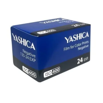 YASHICA MF-1 Lavender 35mm Film Camera Set