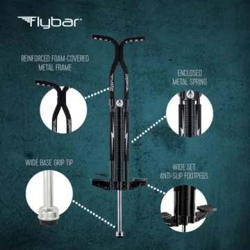 Flybar Master Pogo Stick for Kids 9+, Safe & Durable