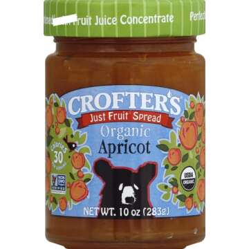 Crofters Organic Apricot Spread - Delicious & Healthy Choice