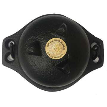 Cast Iron Cauldron w/Handle, Ideal for smudging, Incense Burning, Ritual Purpose, Decoration, Candle...