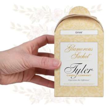 Tyler Candle Diva Dryer Sachets - Luxurious Reusable Freshness