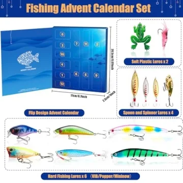 12 Day Fishing Advent Calendar for All Anglers