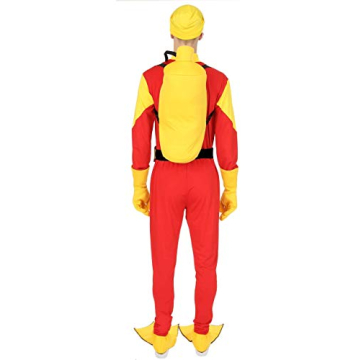 Vibrant Scuba Steve Costume for Men - Fun and Stylish