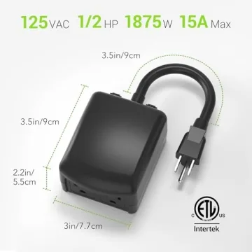 BN-LINK 24 Hour Heavy Duty Programmable Timer