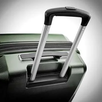 Samsonite Winfield 3 DLX Hardside Expandable Luggage with Spinners, Ombre Green, 2-Piece Set (20/25)