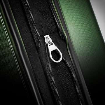 Samsonite Winfield 3 DLX Hardside Expandable Luggage with Spinners, Ombre Green, 2-Piece Set (20/25)