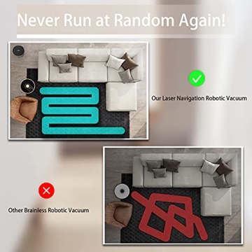 UONI V980Plus Robot Vacuum Self-Emptying Lidar Navigation