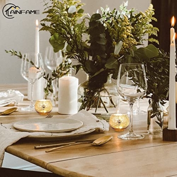 Elegant Gold Votive Holders for Weddings and Celebrations