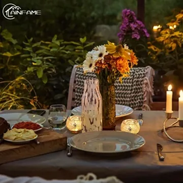 Elegant Gold Votive Holders for Weddings and Celebrations