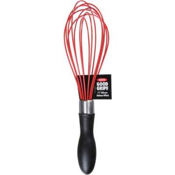 OXO Good Grips 11-Inch Silicone Balloon Whisk - Red