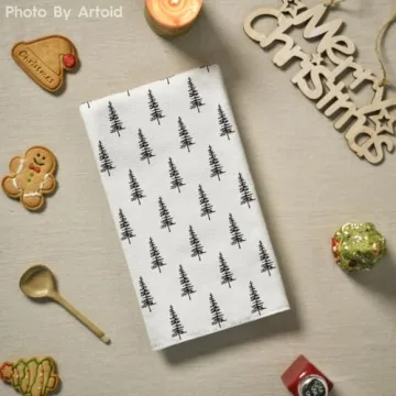 Charming Artoid Mode Xmas Towels for Festive Kitchens