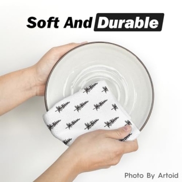 Charming Artoid Mode Xmas Towels for Festive Kitchens