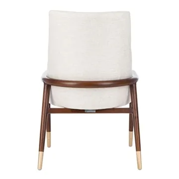 SAFAVIEH Brennan Mid-Century Cream Accent Chair