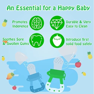 Safe and Fun Baby Fruit Feeders by HAOBAOBEI