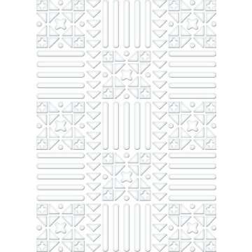Spellbinders EL-035 M-Bossibilities Quiltworks Embossing Folder
