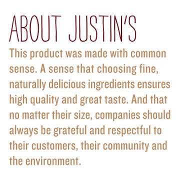Justin's Organic Super Dark Espresso Almond Butter Cups, Rainforest Alliance Certified Cocoa, Gluten-free, Responsibly Sourced, 6 Stand-up Bags (4.2 Ounce Each)