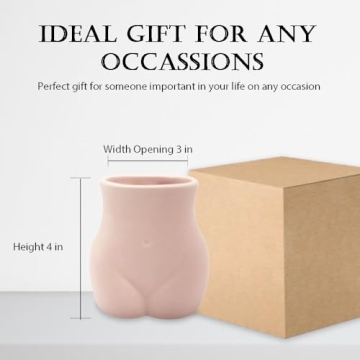 Handmade Female Body Vase Planter - Chic Decor Sculpture