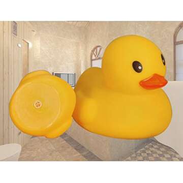DuomiW Rubber Ducks Yellow Rubber Bath Ducks Baby Bath Toy 20 Pack (2.1'')