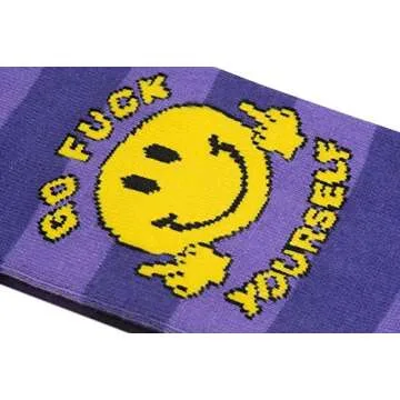 Cool Go F Yourself Socks - Fun & Comfortable Crew Socks
