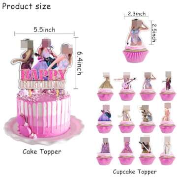 Complete Birthday Decorations Set for Fans Parties