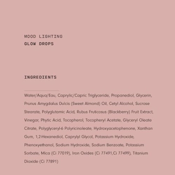 Versed Mood Lighting Drops for Glowing Skin - Vegan Liquid Blush