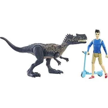 Exciting Jurassic World Kenji & Monolophosaurus Action Figures