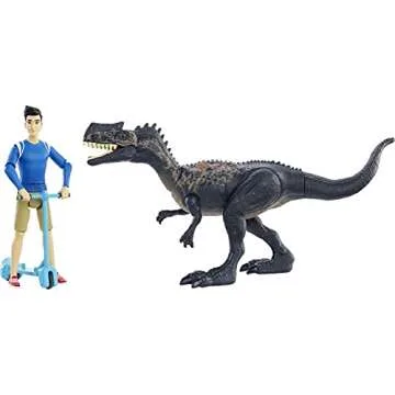 Exciting Jurassic World Kenji & Monolophosaurus Action Figures