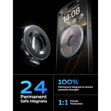 MagSafe Car Phone Holder for iPhone 16/15/14