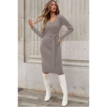 Newshows Fall Sweater Dress – Chic & Comfortable for Every Occasion
