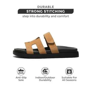 Project Cloud Leather Sandals: Stylish & Comfortable Footwear