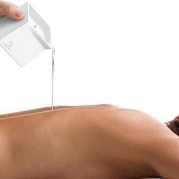 Jimmyjane Afterglow Massage Oil Candle, Dark Vanilla