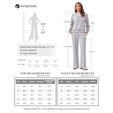 Stylish PINSPARK Two Piece Set for Women - Fall 2024