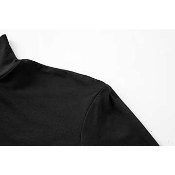 Long Sleeve Turtleneck Crop Top for Women - Stylish & Comfy