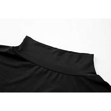 Long Sleeve Turtleneck Crop Top for Women - Stylish & Comfy