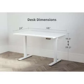 Seang Adjustable Electric Standing Desk for Comfort