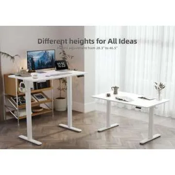 Seang Adjustable Electric Standing Desk for Comfort