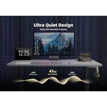 Seang Adjustable Electric Standing Desk for Comfort