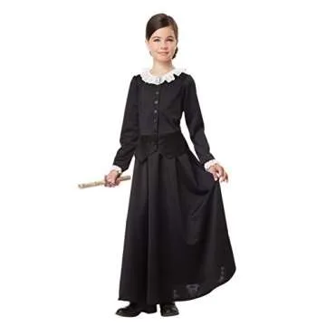 California Costumes Girl's Harriet Tubman Costume - M