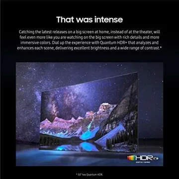 SAMSUNG 65-Inch QLED 4K Smart TV with Dolby Atmos