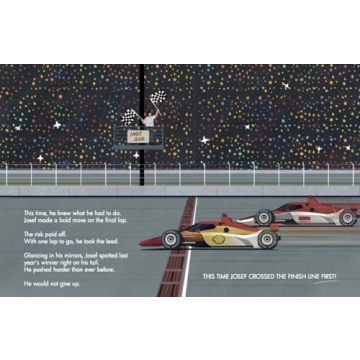 Josef's BIG Dream: Inspiring Kids Racing Book